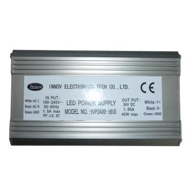 China INNOV 24v 1.65a 40w 60w Constant Voltage Waterproof LED Light Power Supply LED Driver for LED Strips for sale