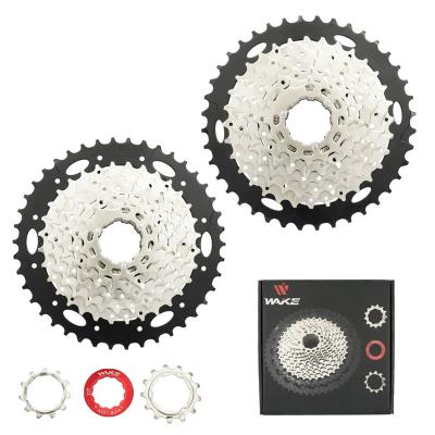 China Steel 8 Speed ​​Cassette For Mountain Bike 11-25/28/32/36/40/42T Mountain Bike Cassette Flywheel Fit For Road Bicycle WAKE Flywheel for sale