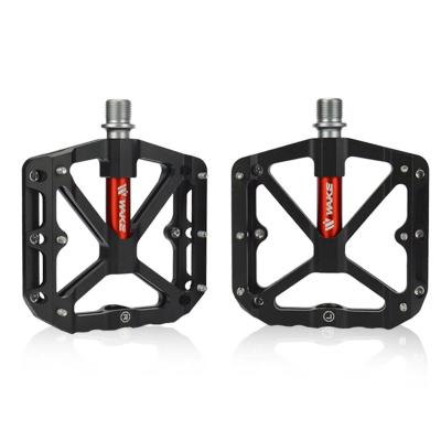 China Waterproof WAKE Cycling Lightweight Pedal Sealed Support Bike Aluminum Mountain Bike CAD Pedal CNC Flat Pedal for sale