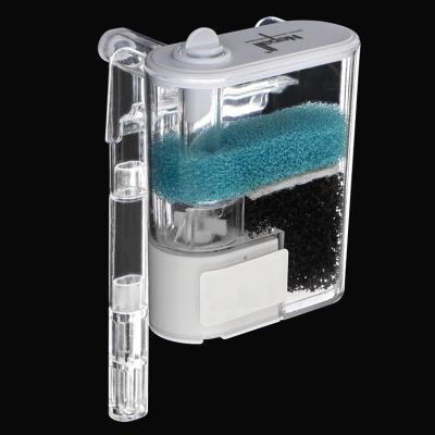 China Mini Transparent Waterfall External Hanging Viable Filter Aquarium for sale