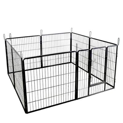 China High Quality Cheap Outdoor Space Saving 10X10X6Foot Outdoor Dog Kennel Breathable Large Metal Giant for sale