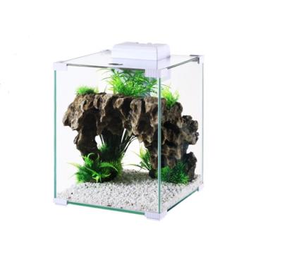 China Cube Mini Coffee Table Sustainable Aquarium Fish Tank Eco - Friendly for sale