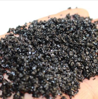 China Viable Aquarium 10-20Mesh, 20-40Mesh, 40-80Mesh, 80-120 Mesh Best Black Sand Price for sale