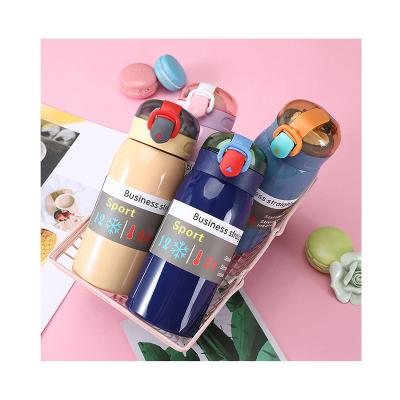 China Stainless Steel Sustainable Cool Water Bottle 16oz Personalized Insulated Water Bottle For Kids for sale