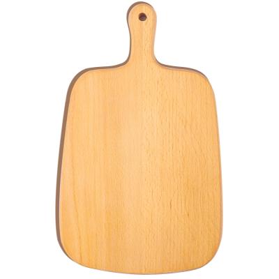 China Single Viable Heterogeneous Wooden Chopping Board Bread Chopping Board Design Beech Wood Chopper for sale