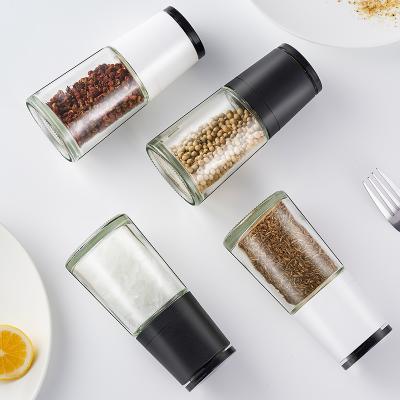 China Viable Manufacturers Wholesale Hot Selling Core Bottle Adjustable Ceramic Salt Chili Manual Pepper Grinder for sale