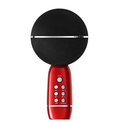 China New YS08 MIC Portable Handheld Microphone Karaoke Wireless Handheld Speaker With Wireless Microphone For Home Party KTV for sale