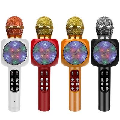 China Noise Canceling WS1816 3-in-1 Portable Handheld Wireless Karaoke Mic Microphone Professional, Karaoke Speaker with Wireless Microphone for Gift for sale