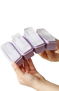 China Nieuwe maat Multifunctionele grote rechthoekige Silicone Ice Cube Tray Te koop