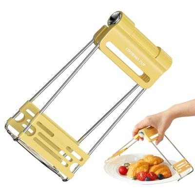 China Warme schotel Gripper Keuken Warme schotel Schotel Clip Anti-scaling Schotel Tongs voor de magnetron Toaster Oven Stoommachine Air Fryer Panen Te koop