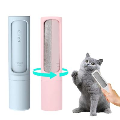 China Wholesale Reusable Pet Hair Remover Custom Reusable Dog Cat Lint Roller Brush 4.3*4.3*18.3cm for sale