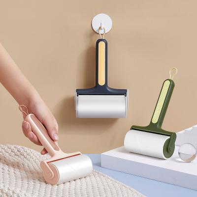 China Reusable Lint Brush Roller Sticky Lint Remover Pet Hair Remover Roller for sale