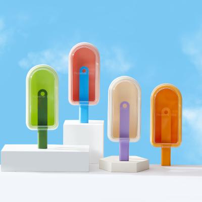 China Reusable Easy Release Popsicle Mould Silicone Ice Pop Molds BPA Free Popsicle Mold for sale