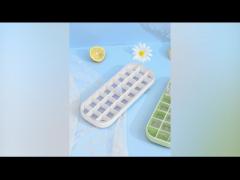 Plastic Soft Sole Refrigerator Ice Cube Maker Tray Small Square Ice Cube Tray