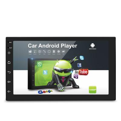 China High Quality GPS Android Dual Din Car Mp5 Player 2 Din 7 Inch Car Stereo Radio Player With Blue Tooth for sale