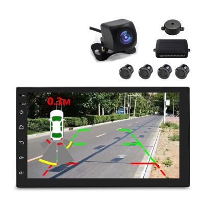 China Waterproof Parking Sensor Car Night Vision Detection Parking System Camera Android Player Smart Backup Car Reversing Aid for sale