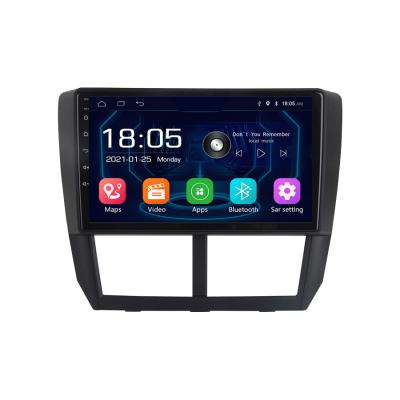 China In-car Entertainment Blue Cog Android Car Video GPS 9 Inch Touch Screen Multimedia Player For FORESTRY for sale