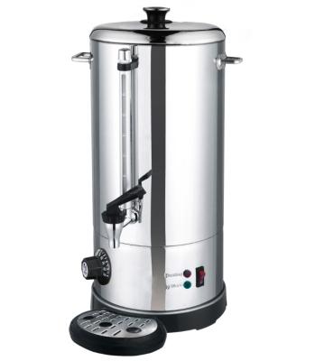 China Keep Hot 25L Series Stainless Steel Double Layer Water Heater Steel Base Urn for sale