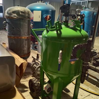 China Building Material Stores DB800 Glass Beads Wet Dustless Sandblaster For Rust Cleaning for sale