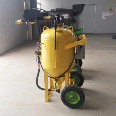 China Building material shops db500 dustless sandblaster for tanks painting and rust removal for sale