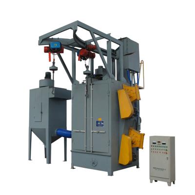 China Construction worksÂ   Factory Price High Pressure Centrifugal Die Casting Hook Shot Blasting Machine for sale