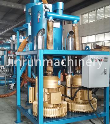 China Shots Recycle Powerful 15kw Portable Steel Vacuum Grit Shots Recovery Machine for sale