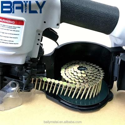 China Factory Supply Various Flat Coil Coil Covering Nail For Coil Nail Gun for sale