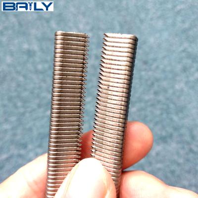 China High carbon steel flat sharp point 410k /413k /416k /419k 304 stainless steel pipe nails for aluminum alloy /matal decking for sale