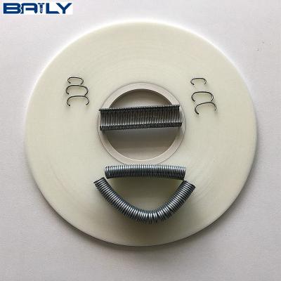 China Factory Supply Waterproof High Quality PET Hot Melt Nail Strips For C-17 C-45 C-22 HR-30 SR8 Staples HR-23 for sale