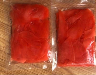 China PRESERVED 5g /8g/10g 1kg*10bag/carton, 20barrels Sweet Taste Sushi Pink Ginger for sale