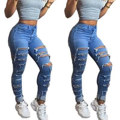 China Cheap Lady Jean Women Wholesale Jean Women Wholesale Casual Pants Fashion Stocklots Gzy Jeans Fashion China Denim Pantalones for sale