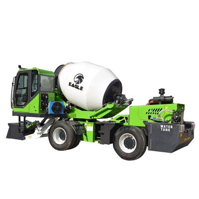 China Manufacturing Plant 3.5M3  self-loading concrete mixer truck second hand self loading mobile concrete mixer for sale