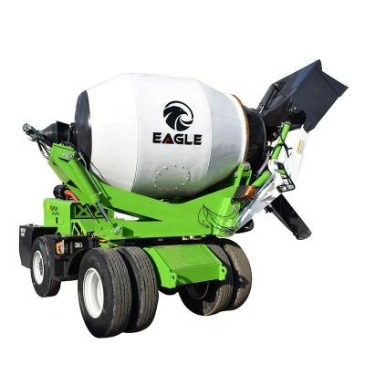 China Manufacturing Plant 3.5M3  mobile concrete mixer with self loading from china for sale