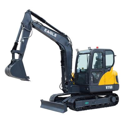 China Building Material Shops 6 ton mini digger excavator digger machine for sale