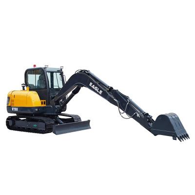 China Building Material Shops 6 ton towable mini excavator malaysia excavator mini small digger for sale