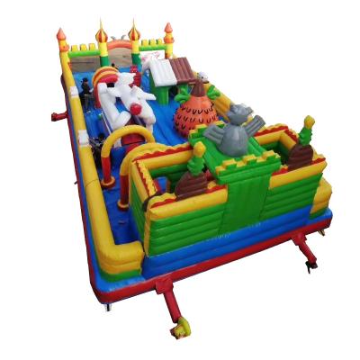 China Amusement Park Equipment Explosion Air China Commercial Bounce Bouncy Bouncy Castle Jumping Inflatable Bouncer for sale