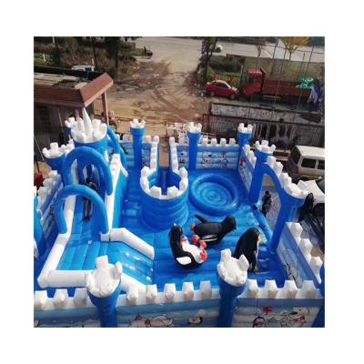 China Hot Sale High Quality Reliable PVC Performance Inflatable Castle Children's Amusement Park Equipments for sale