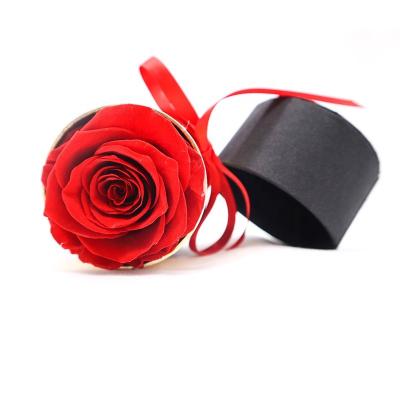 China Artificial Eternal Preserved Rose Gift Box For DIY Gift Valentines for sale