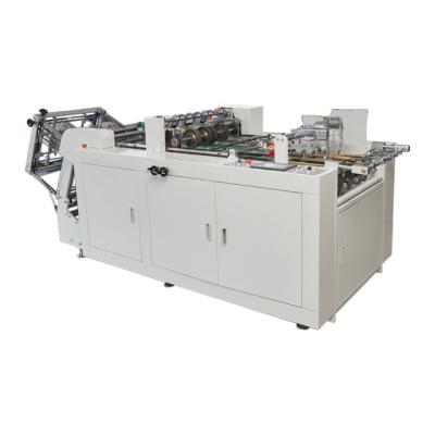 China Intelligent Full Automatic Hotels Paper Box Forming Machine Good Price Cardboard Paper Box Making Forming Erecting Machine for sale