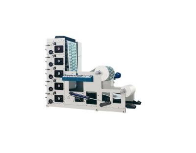 China Machine Repair Shops Automatic Printed Paper Roll , 4 Colors Flexo Paper Roll Printing Machine for sale