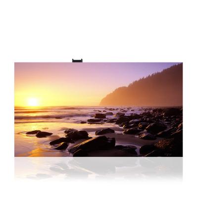 China Indoor video wall p1.56mm pitch led tv screen 85inch 100inch 64inch video wall 4K HD advertising led screen for sale