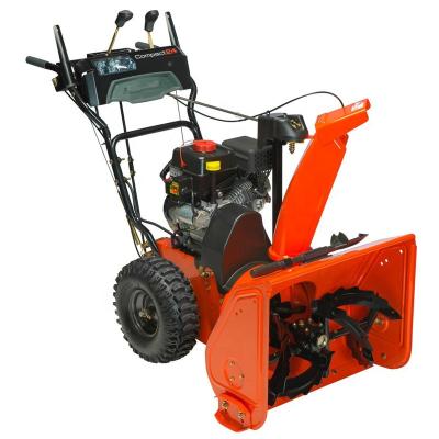 China Hotels 9-13hp Hand Walking Snow Thrower With Engine Snow Removal Machine for sale