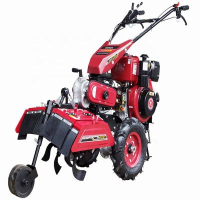 China Convenient Factory Use Farm Hand Pastoral Tiller Management Rotary Micro Plowing Machine for sale