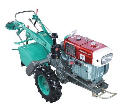 China Mini Power Tractor Factory Mini Two Wheel 10hp Walking Tractor for sale