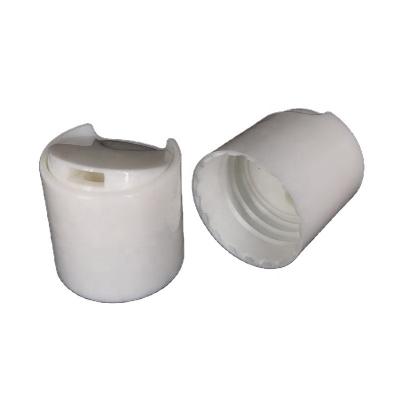 China Quality 24mm White Flip Top Cap For Bottle Wholesale Different Press Cap Good Screw Lock System Designs for sale