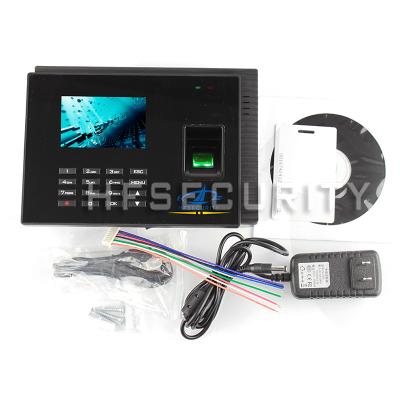 China HFsecurity Design Price RFID Card Fingerprint Time Attendance Machine Best Price HF-Bio100 3000 for sale