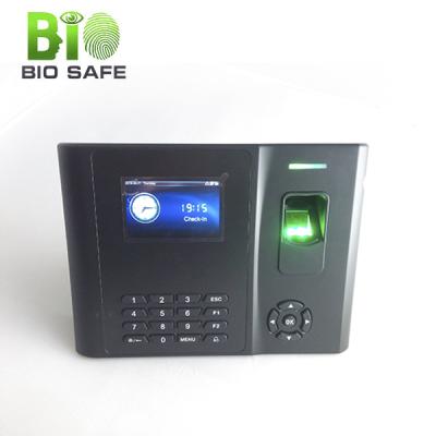 China Programmed-bell Attendance Fingerprint Type, HF Battery Backup Fingerprint Access Control Security Biometric Time Recorder 2 Years 100000 for sale