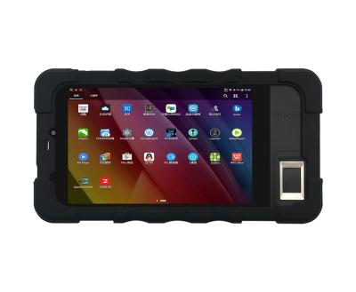 China DISCOUNT Free SDK FP07 7 Inch Screen NFC RFID Android Fingerprint Handheld Tablet for sale