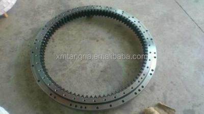 China 20n-25-71100 swing gear, 20n2571100 slewing bearing, excavator swing circle, swing bearing for pc15-3, pc20-7 swing bearing for sale