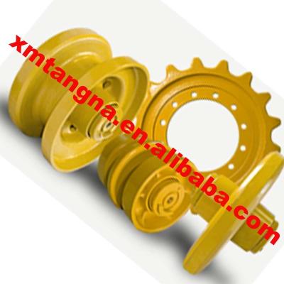 China Machinery Repair Shops Front Drive Idler Gear PC20-3 PC20-5 Travel Carrier Final Roller Roller Track Assy Shoe Link Motor For Mini Excavator for sale